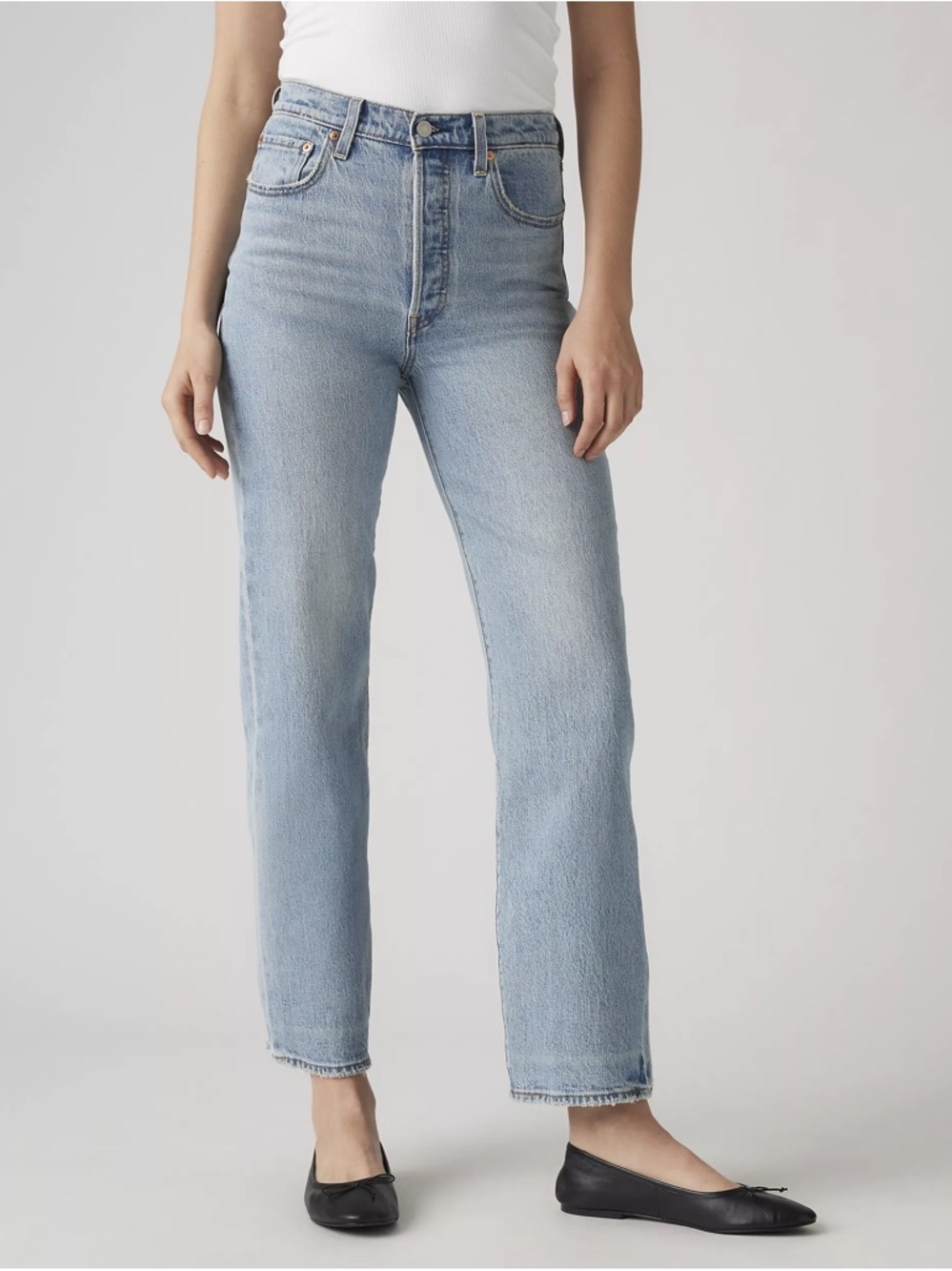 Levi's Light Blue Straight Leg Women's Jeans